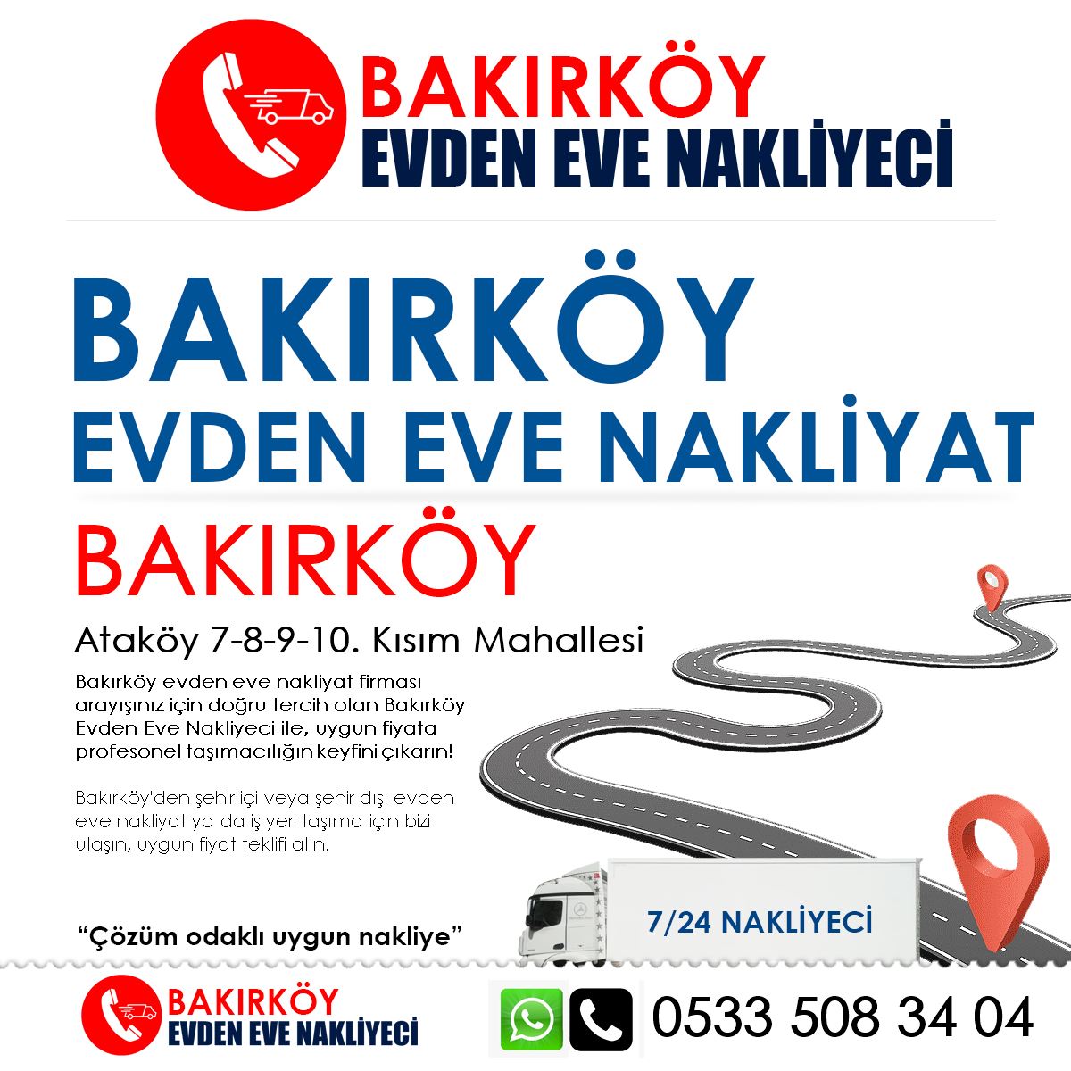 Ataköy 7-8-9-10. Kısım EVden Eve Nakliyat