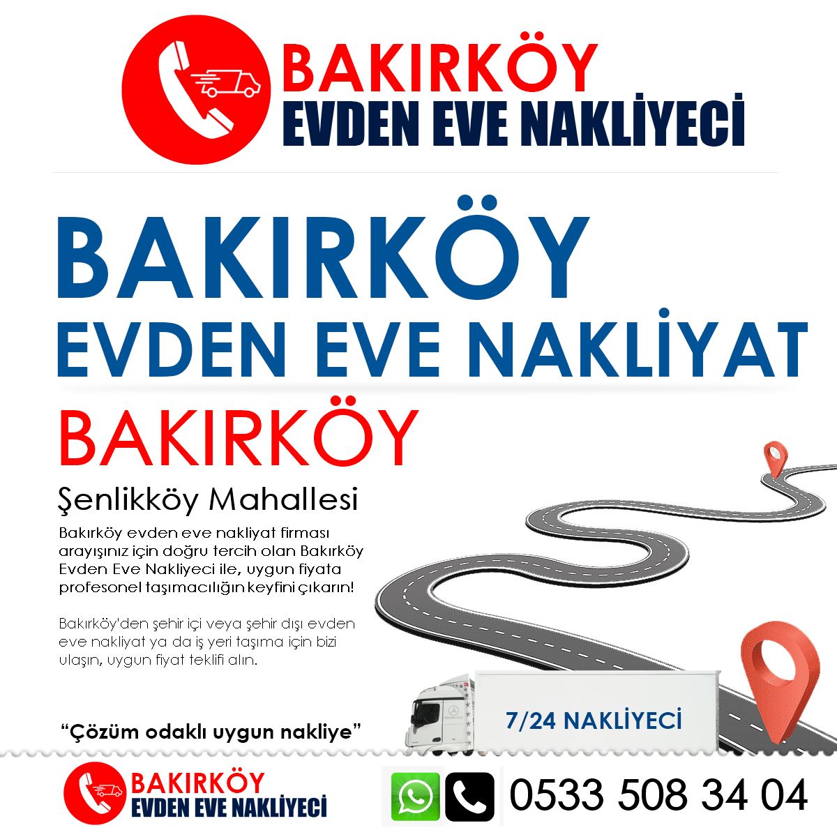 Şenlikköy EVden Eve Nakliyat